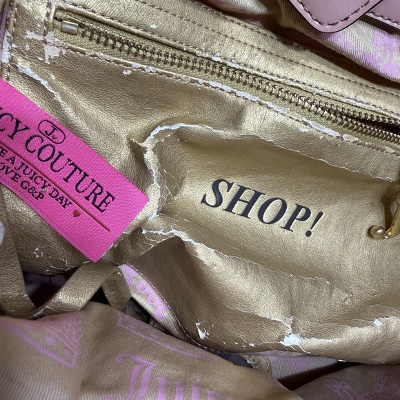 Vintage Juicy Couture Strawberry Fields Hobo Bag Shoulder Bag